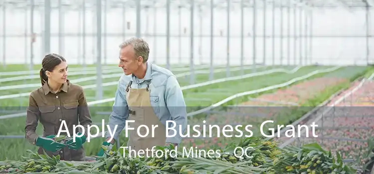 Apply For Business Grant Thetford Mines - QC